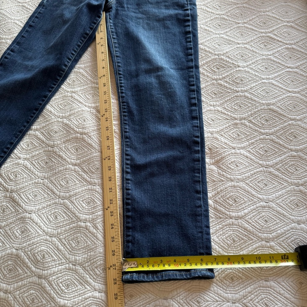 Kut from the Kloth Catherine Boyfriend Jeans Straight Leg Mid Rise Denim Sz 8 - Picture 11 of 16